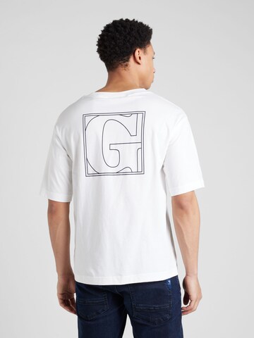 T-Shirt GANT en blanc : devant