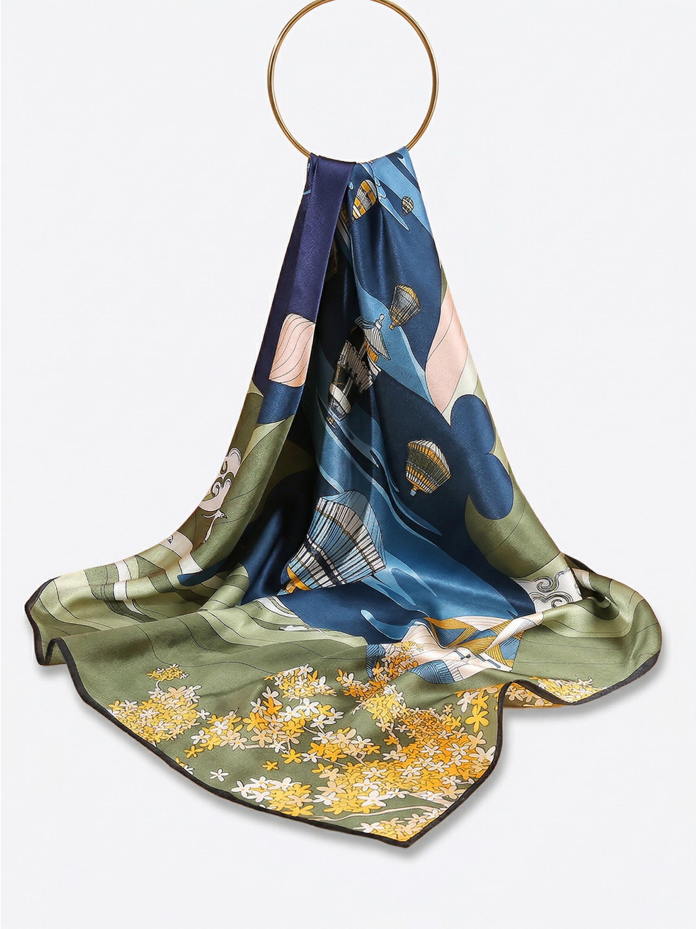 Vivi Idee Schal 'Seeland'‌‌‌‌‌ in Blau