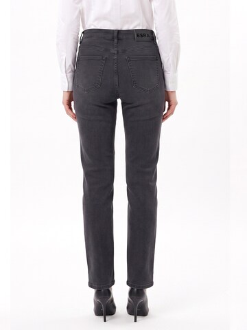 ESRA Regular Jeans 'Straight Leg Jeans aus extra weicher Baumwolle'‌‌‌‌‌‌‌‌ in Grau