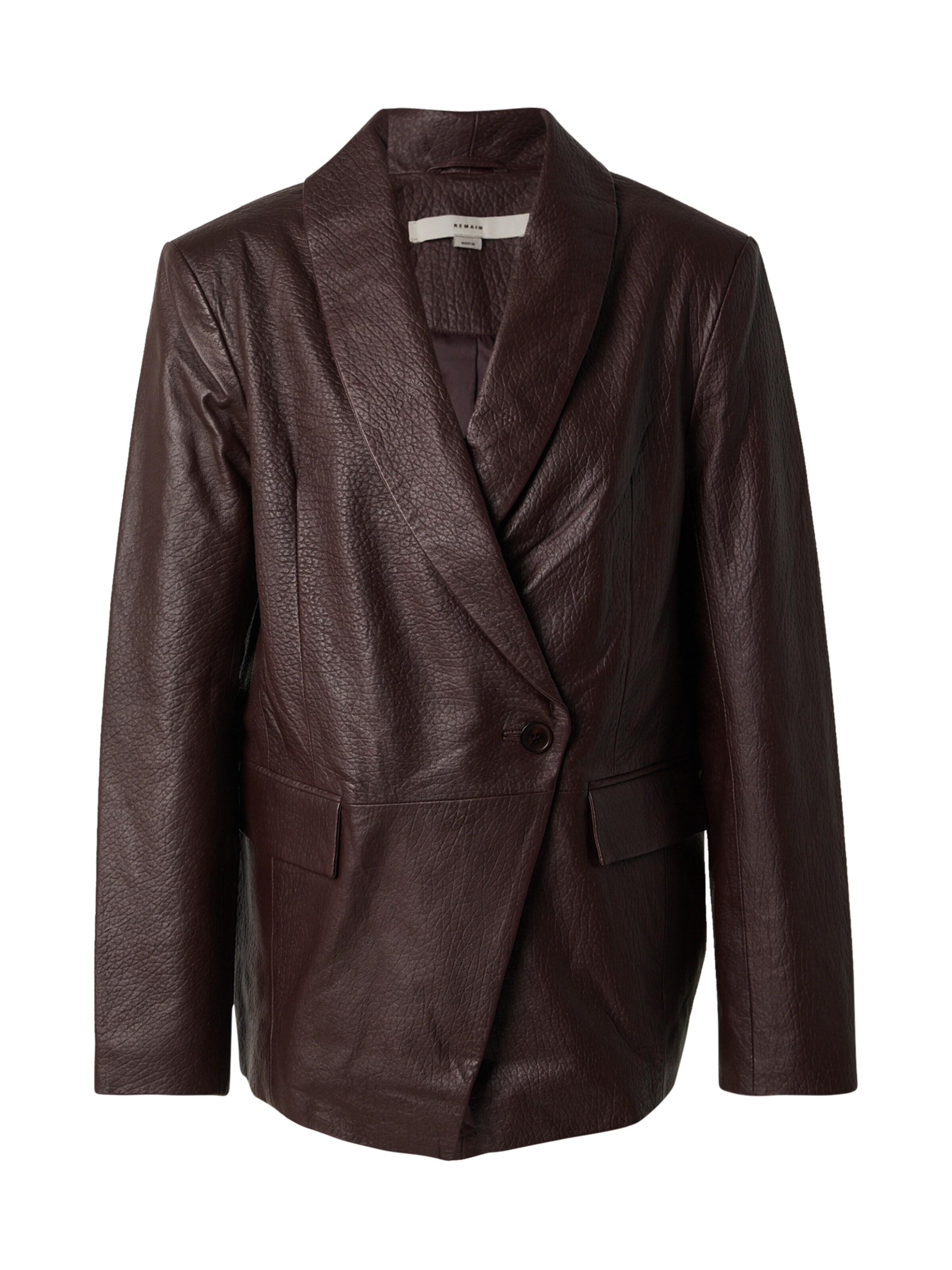 REMAIN Blejzer - Hnedá: predná strana