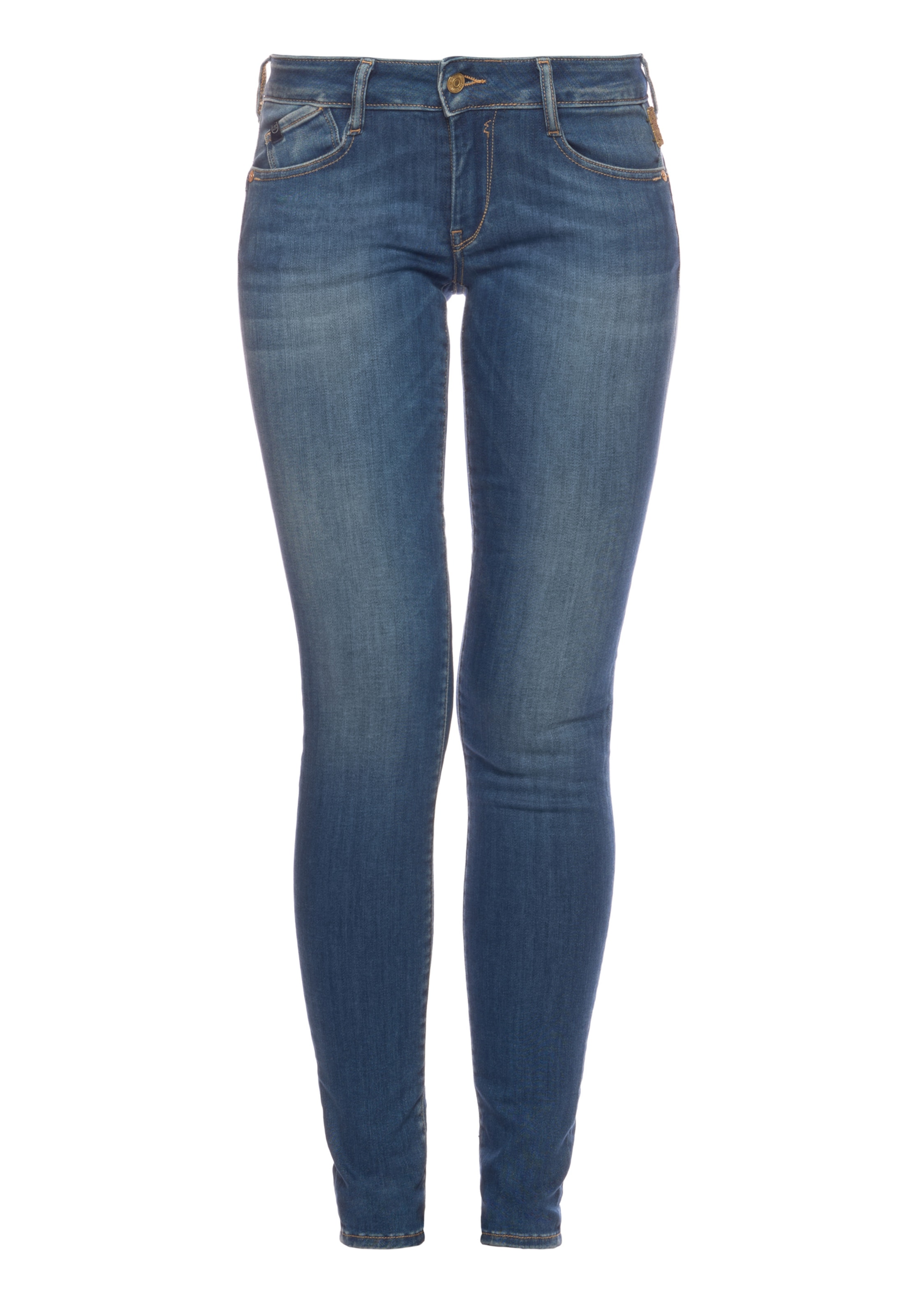 Skinny Jean Le Temps Des Cerises en bleu : devant