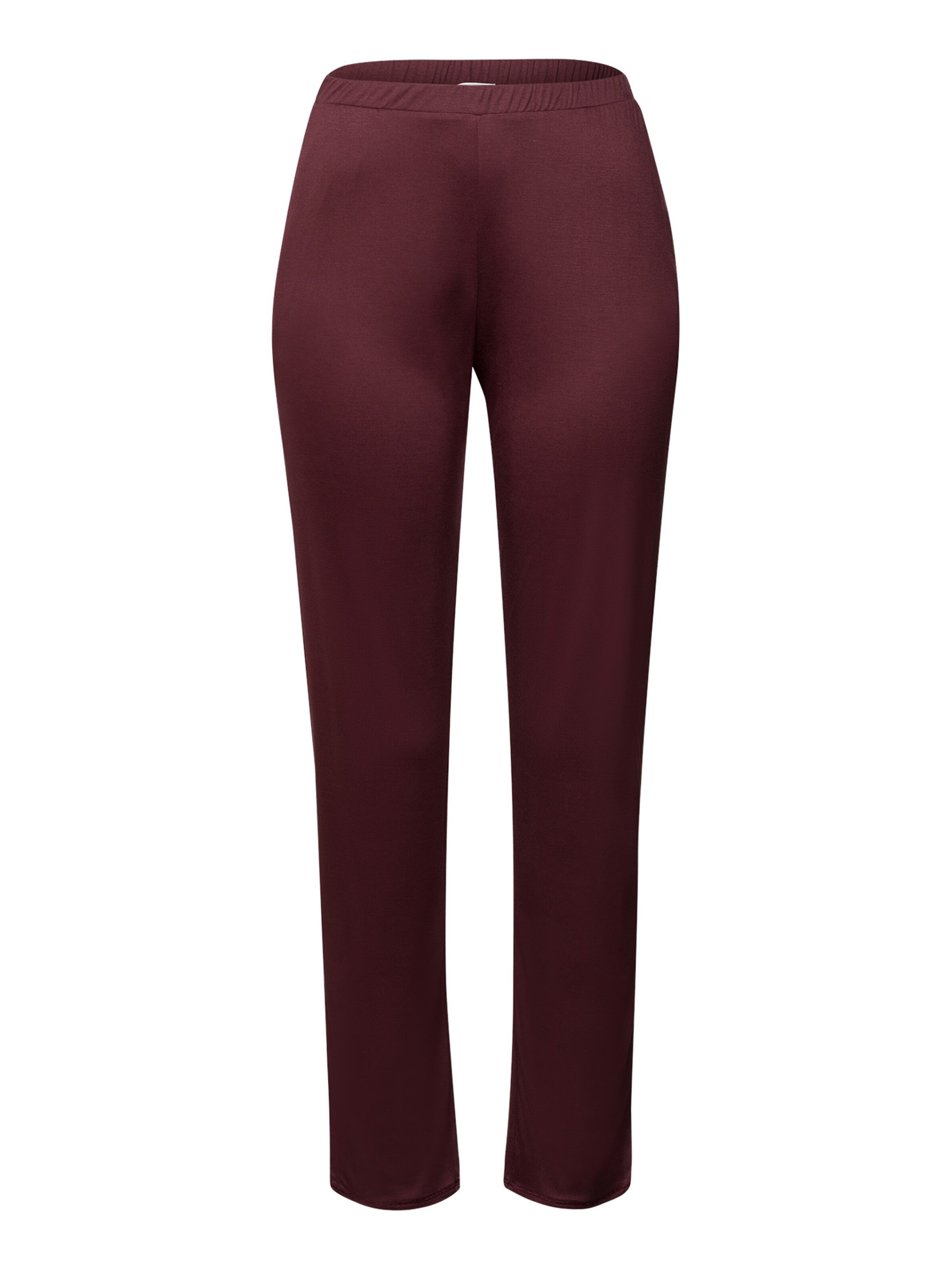 Hanro Pajama pants ' Grand Central ' in Brown: front