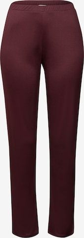 Pantalon de pyjama ' Grand Central ' Hanro en marron : devant