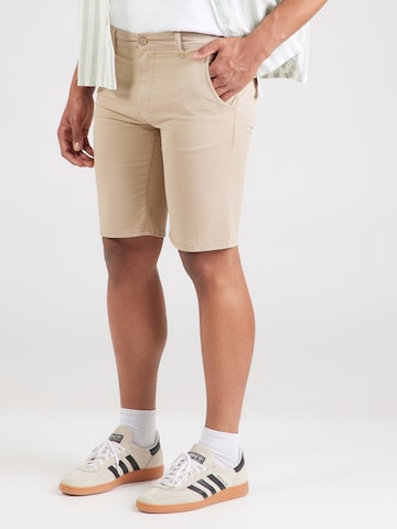 BLEND Слим Брюки-чинос 'BHMASON' в Коричневый: спереди