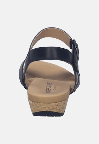 JOSEF SEIBEL Sandals 'Fleur 05' in Black