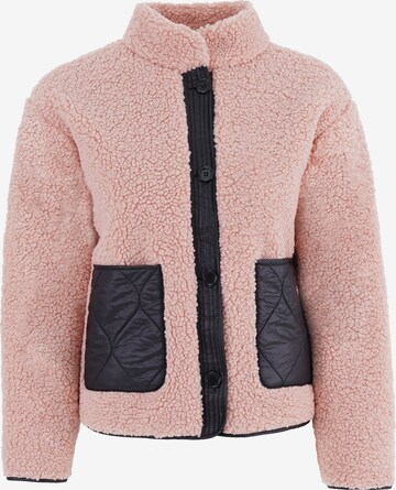 FRESHLIONS Fleece Jacket in Pink: front