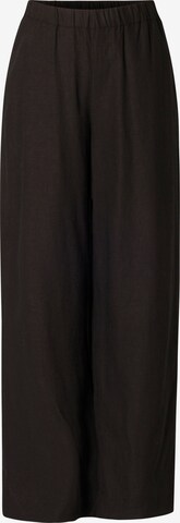 BASE LEVEL Loose fit Pants in Black: front