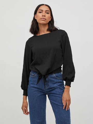 VILA Blouse in Black: front