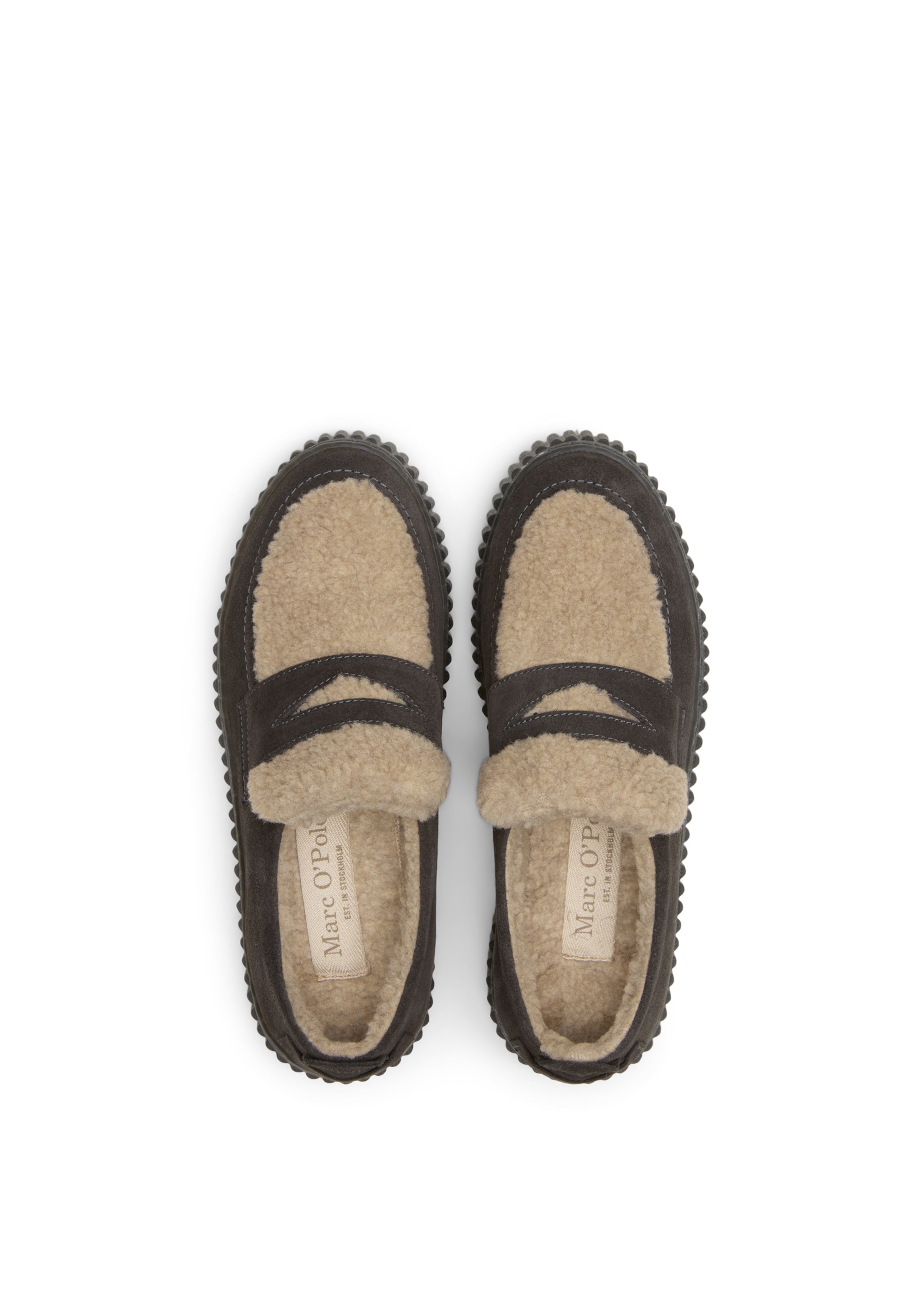 Marc O'Polo Slipper in Schwarz