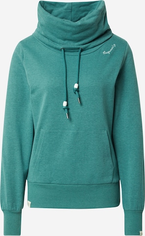 Ragwear Sweatshirt 'ANNIKA' in Green: front