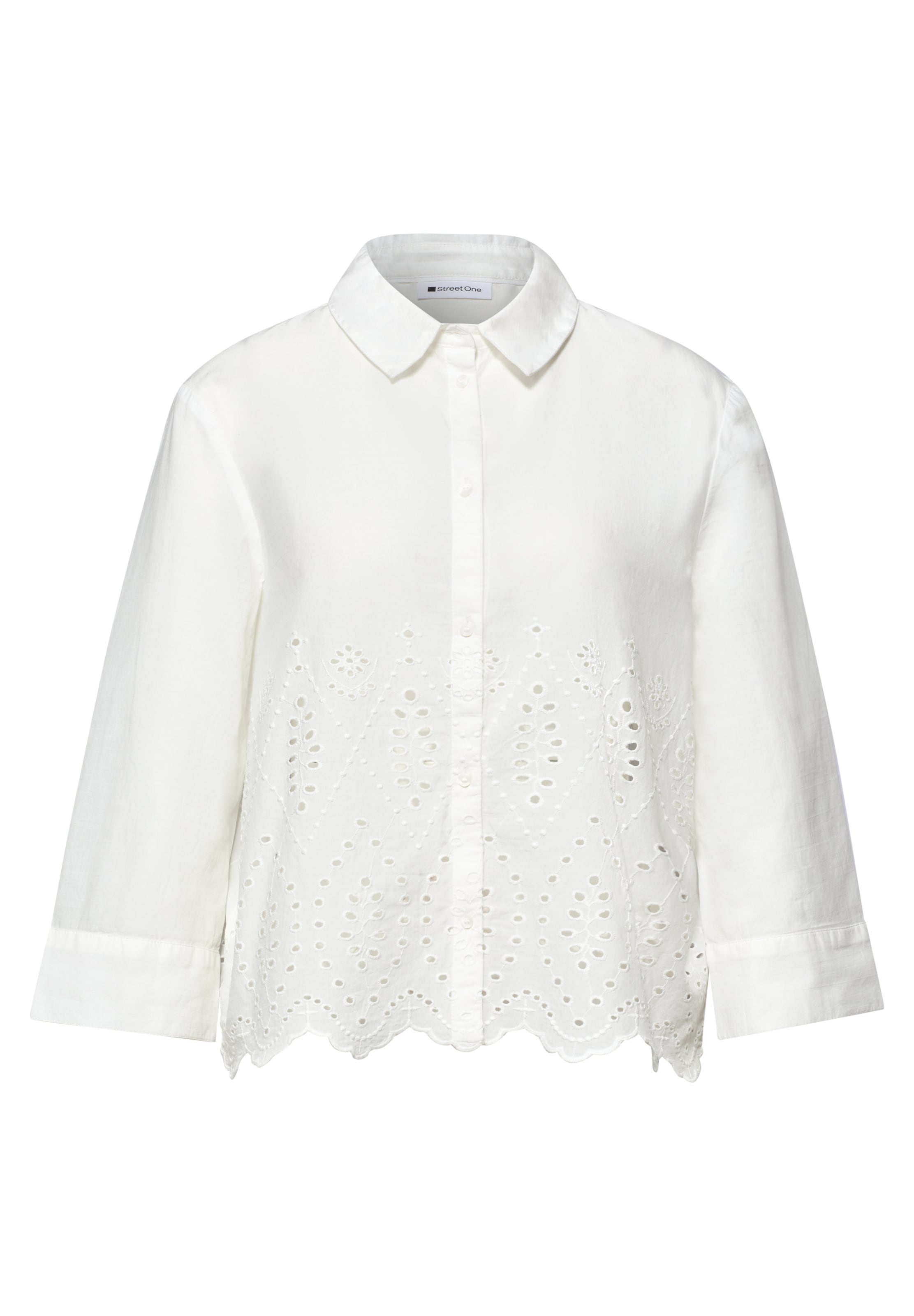 STREET ONE Bluse in Weiß: Vorderseite