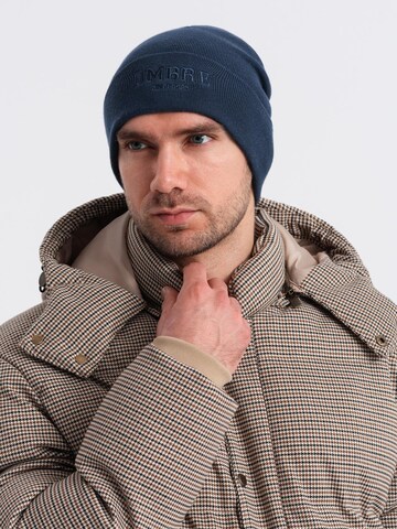 Ombre Beanie in Blue