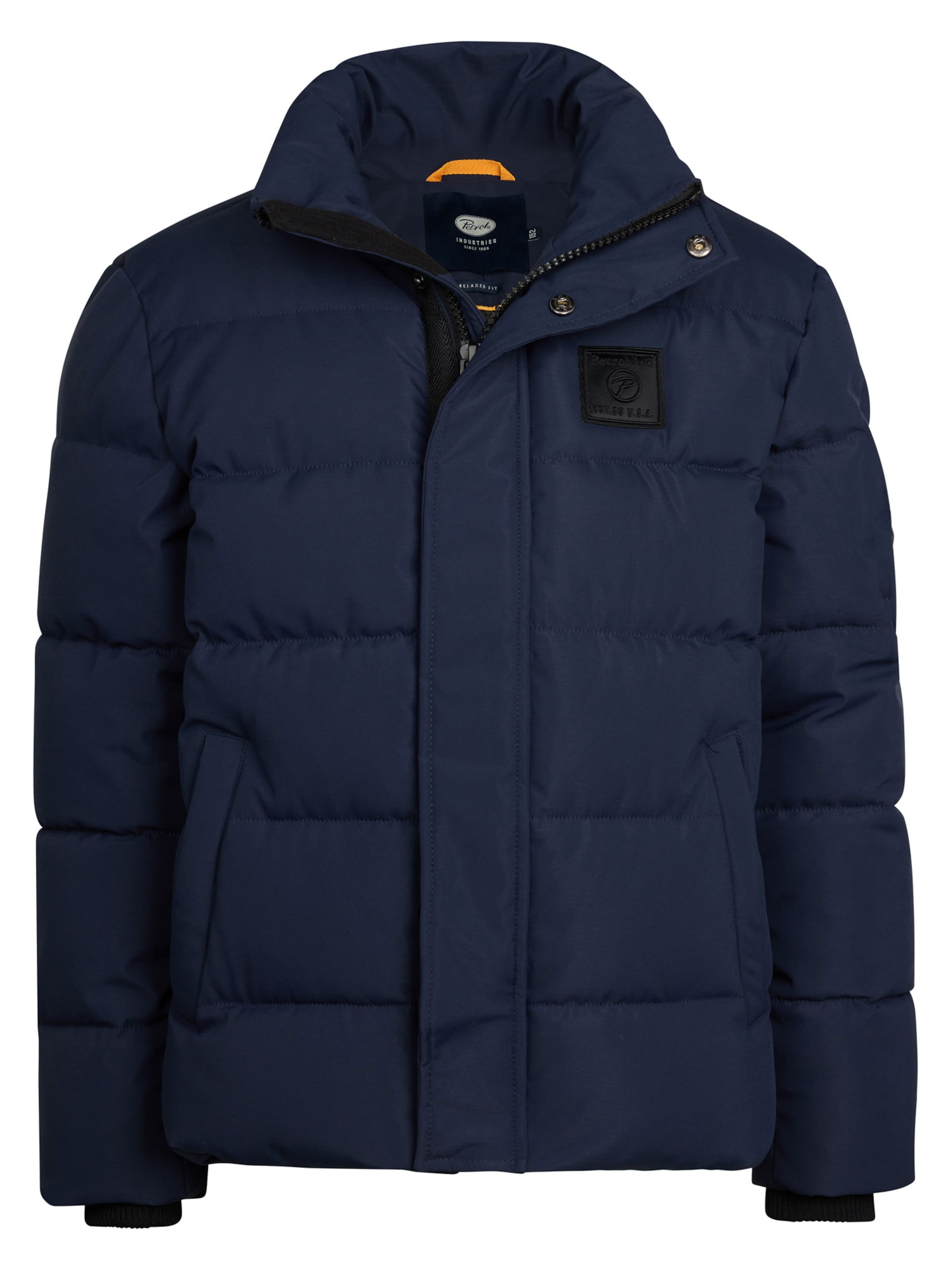 Petrol Industries Between-season jacket 'Big Sky' in Blue: front