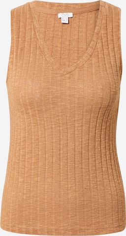 OVS Knitted Top in Beige: front