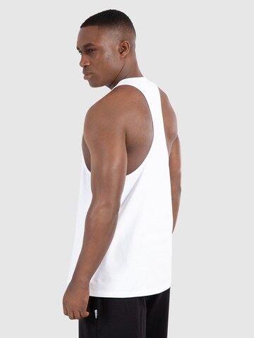 Smilodox Functioneel shirt ' Leno ' in Wit