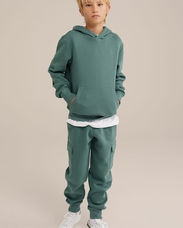 WE Fashion Обычный Штаны в Зеленый