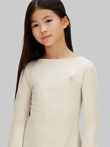 smėlio Calvin Klein Jeans Suknelė