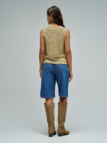 Haut Salsa Jeans en or