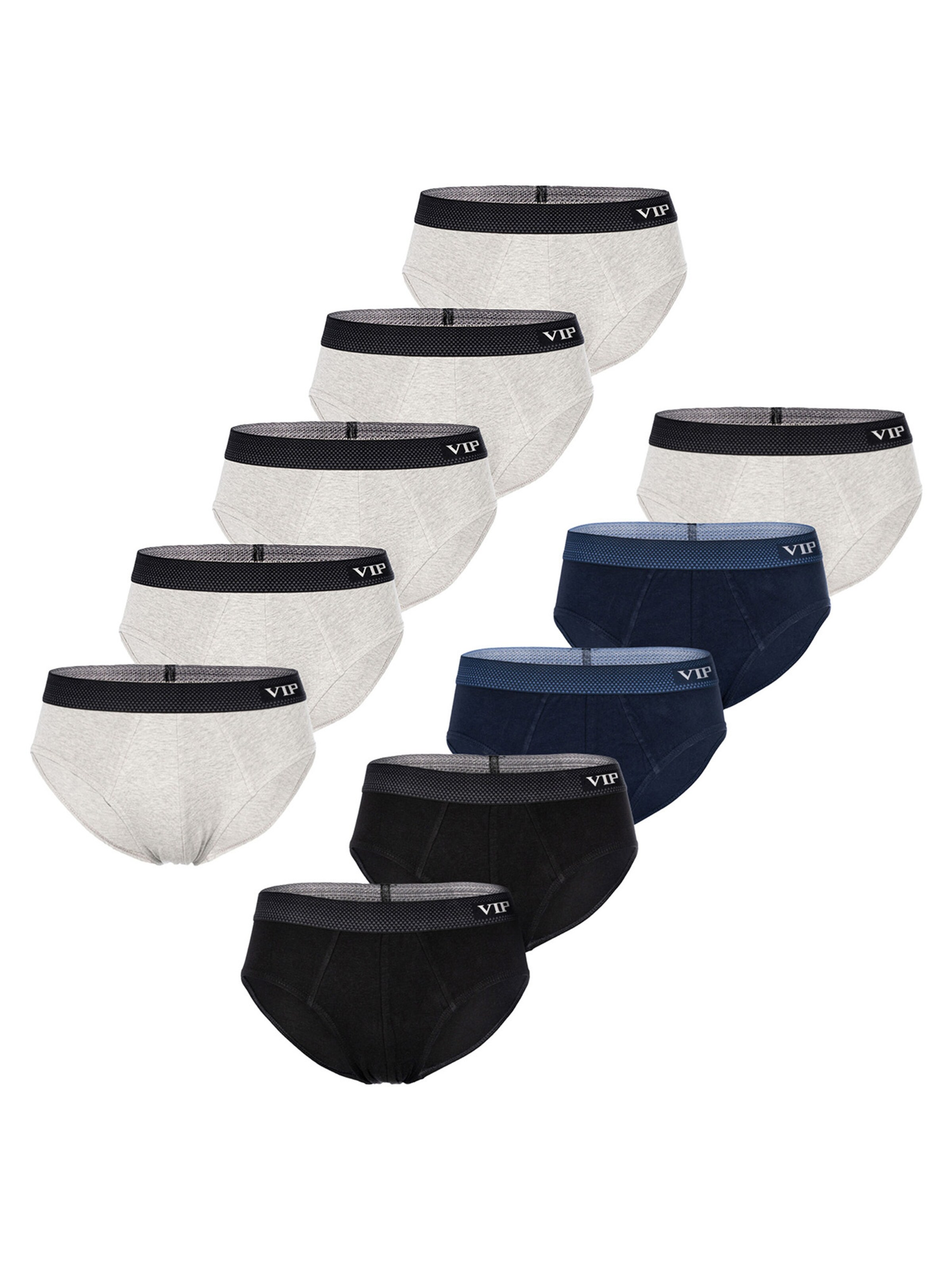 VIP Slip ' Premium Jersey Stretch ' in Blauw: voorkant