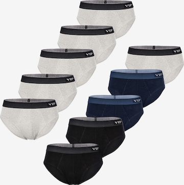 VIP Slip ' Premium Jersey Stretch ' in Blau: Vorderseite