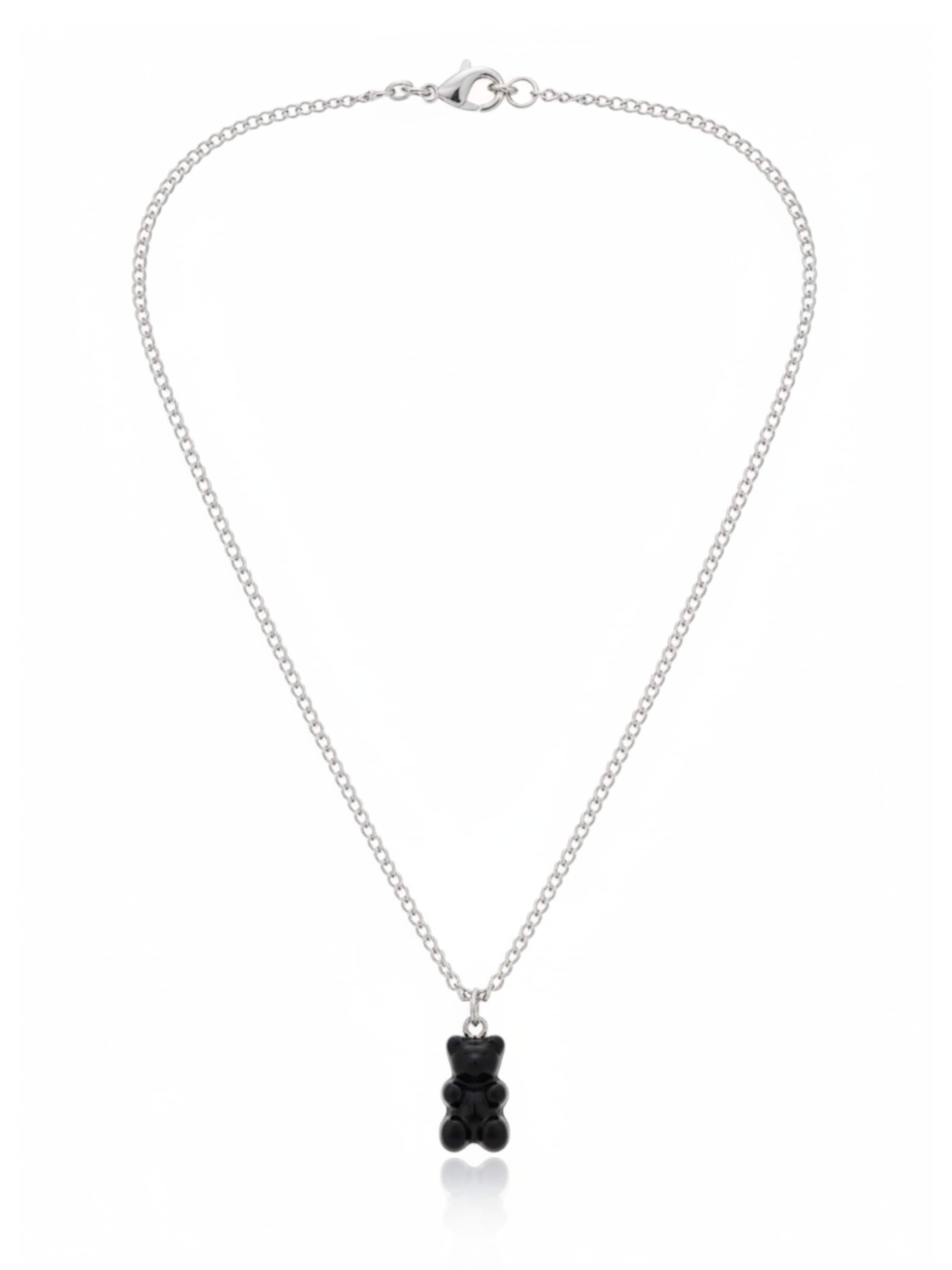 Eternal Kette 'Gummibärchen'‌‌‌‌‌‌‌‌‌ in Schwarz: Vorderseite