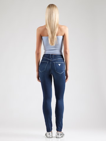 GUESS Skinny Kavbojke '1981' | modra barva