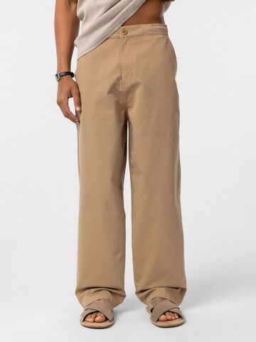 Regular Pantalon 'Romain' Dandalo en beige : devant