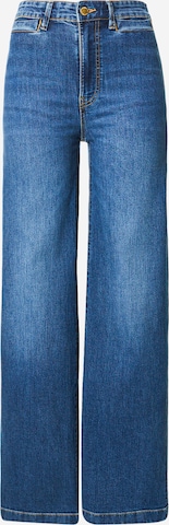 LindexWide Leg/ Široke nogavice Traperice - plava boja: prednji dio