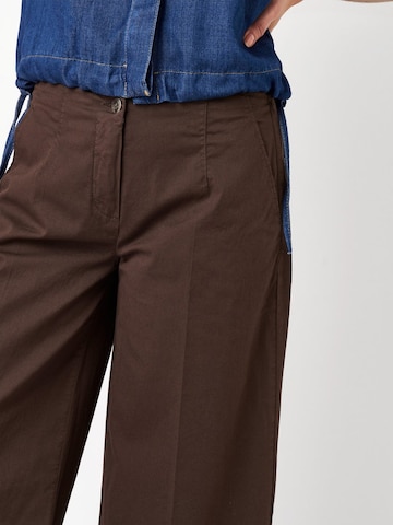 TONI Loose fit Pants in Brown
