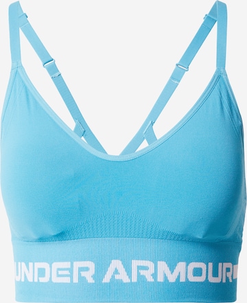 UNDER ARMOURBustier Sportski grudnjak - plava boja: prednji dio