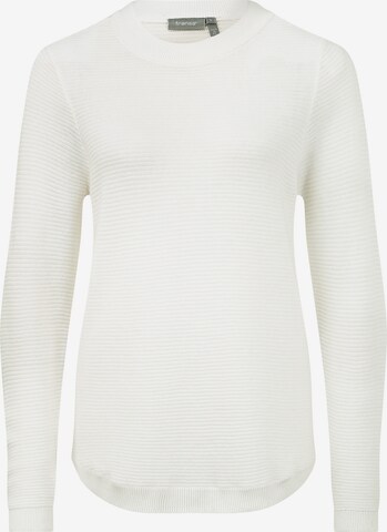 Fransa Sweater 'FXTONE 2' in White: front