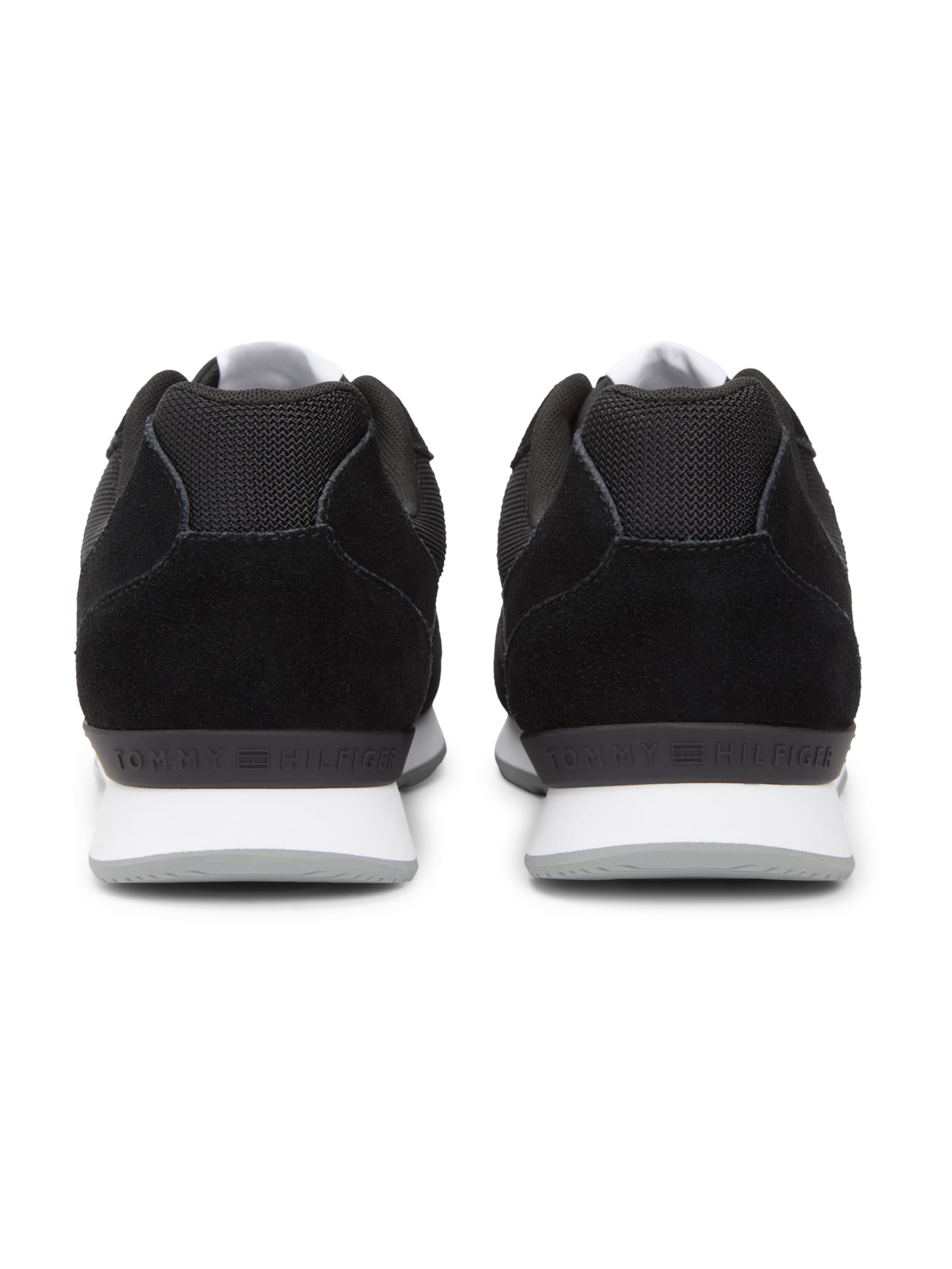 TOMMY HILFIGER Rövid szárú sportcipők - fekete