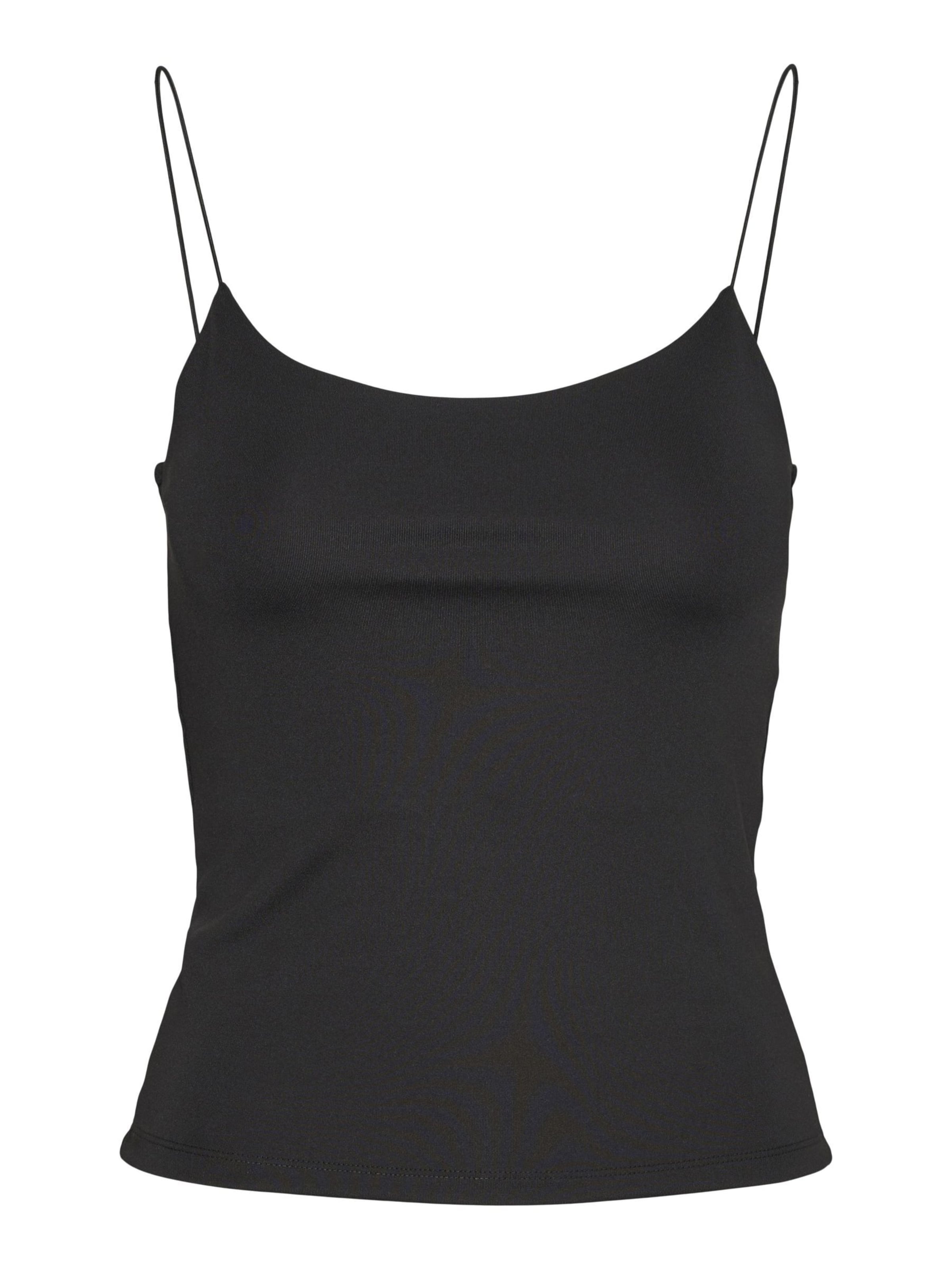 Top 'VMMILLION' de la VERO MODA pe negru: față
