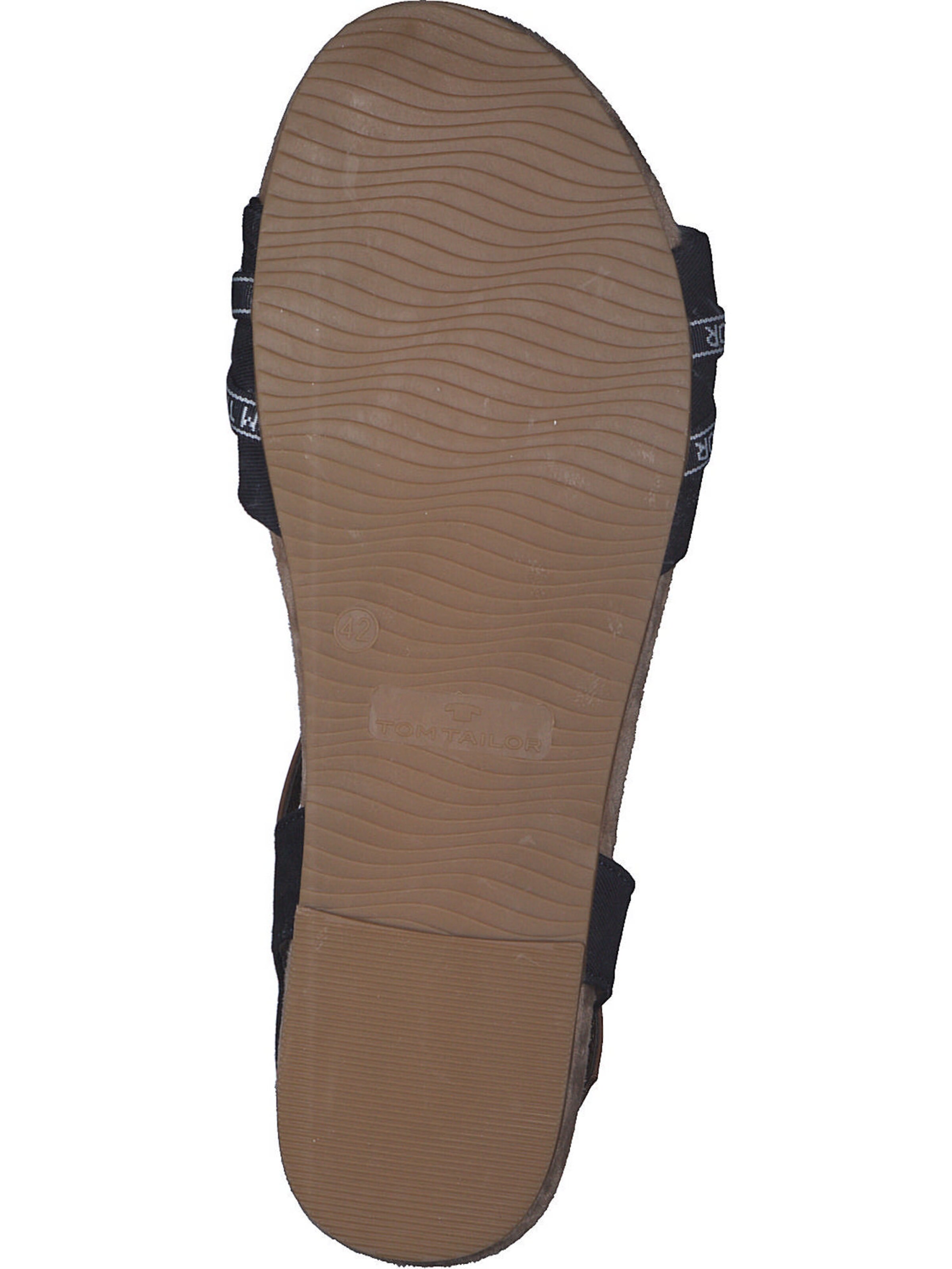 TOM TAILOR Sandale in Blau