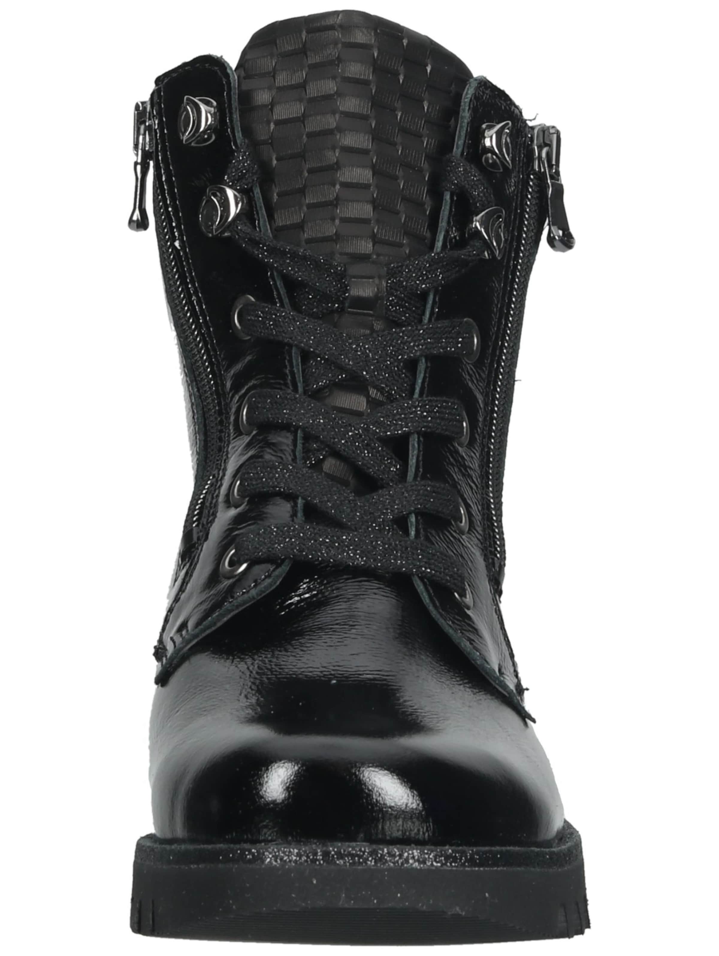 Stivaletto stringato di WALDLÄUFER in nero
