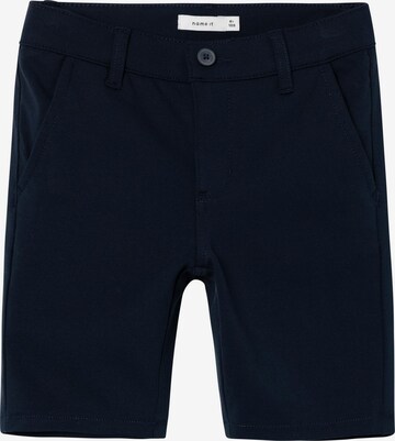 NAME IT Regular Pants 'Silas' in Blue: front