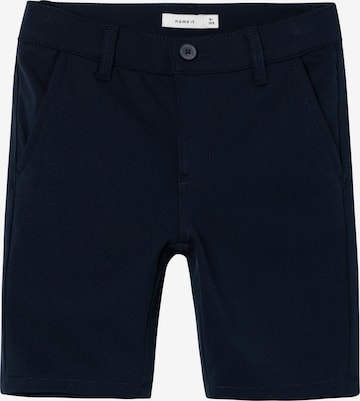 NAME IT Regular Broek 'Silas' in Blauw: voorkant