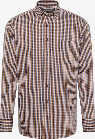 ETERNA Button Up Shirt in Brown: front