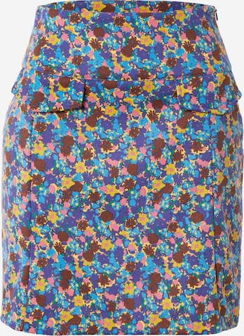 ICHI Skirt 'KATE' in Blue: front