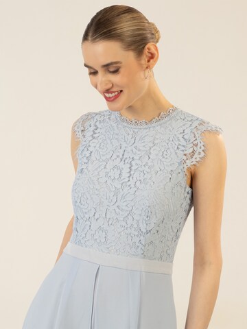 APART Overall mit Spitzenoberteil in Blau