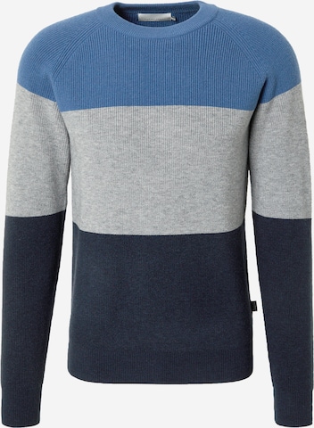 Casual Friday Sweater 'Kristian' in Blue: front