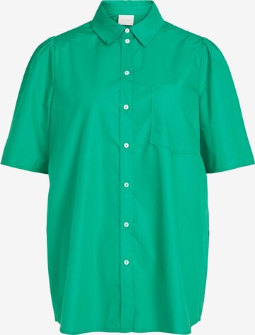 VILA Blouse 'Grate' in Groen: voorkant