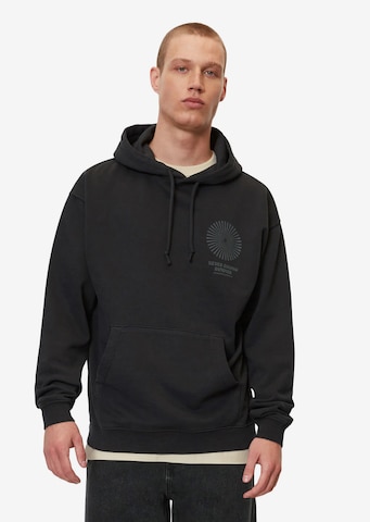 Marc O'Polo Sweatshirt in Black: front