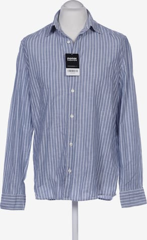 Marc O'Polo Hemd L in Blau: Vorderseite