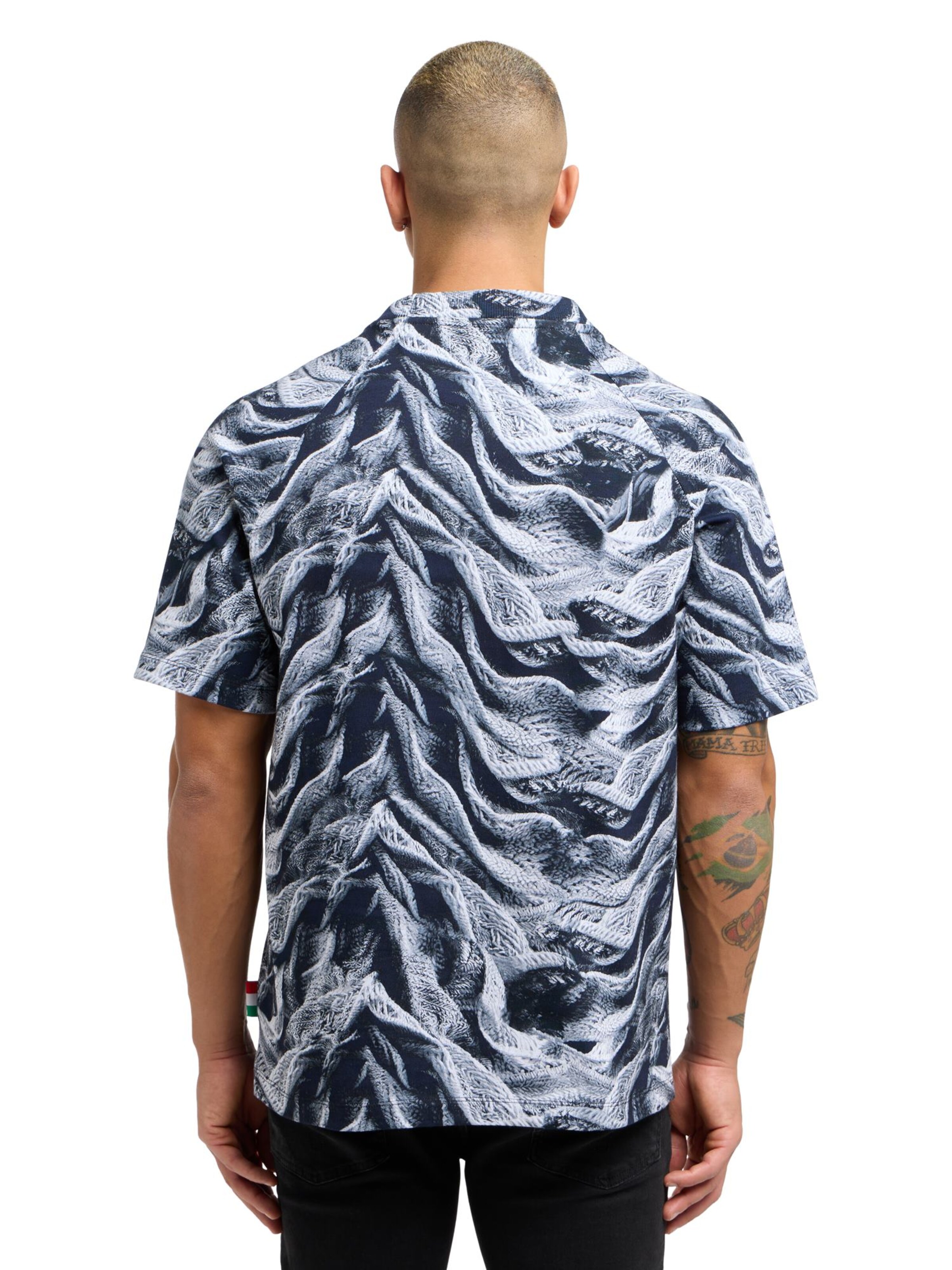 Carlo Colucci Shirt 'Dorn' in Blauw