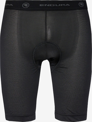 Skinny Pantalon de sport 'Clickfast' ENDURA en noir : devant