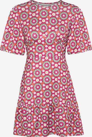 Rochie Trendyol pe kaki / portocaliu / roz / alb, Vizualizare produs