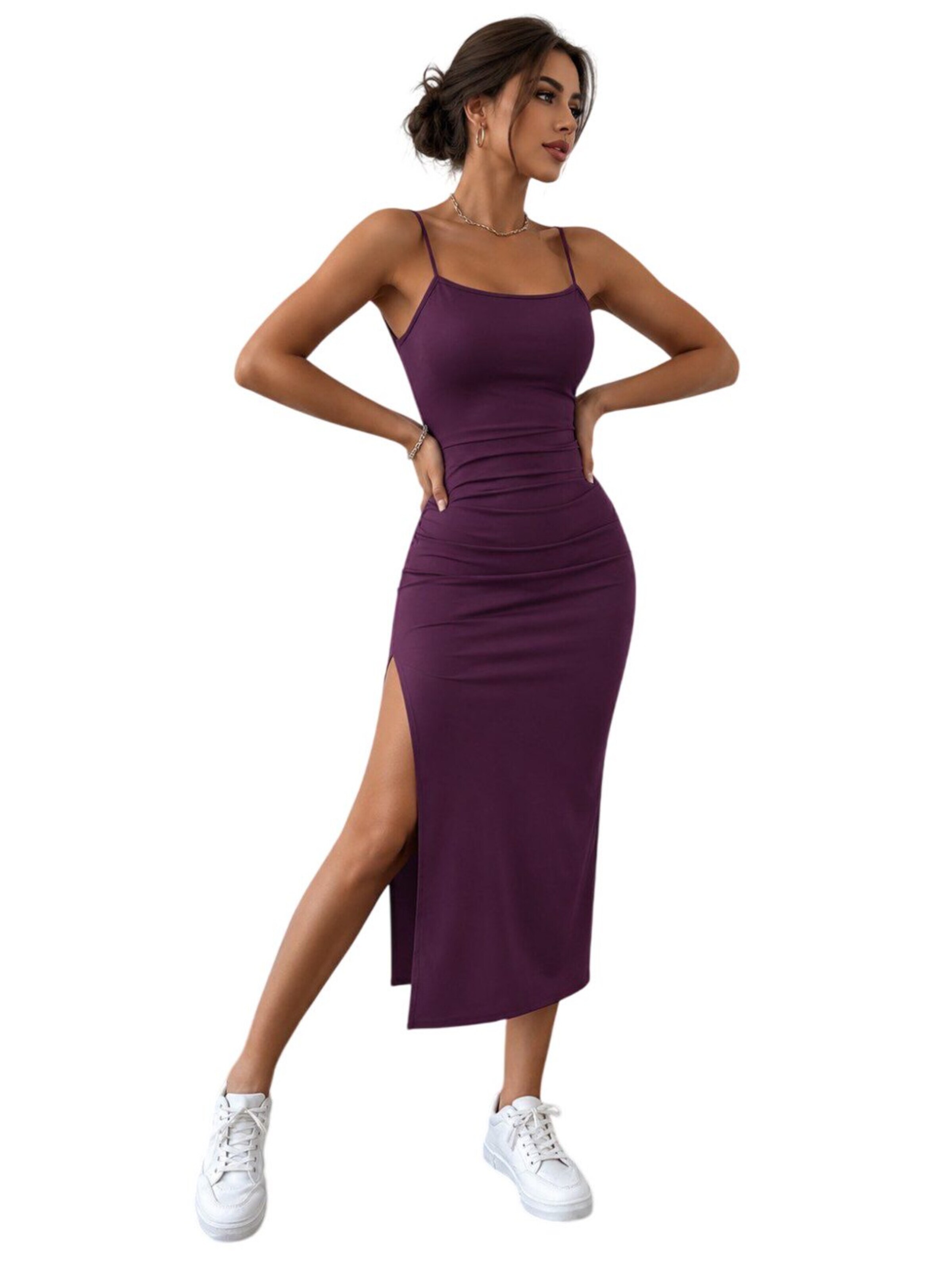 Ocoza Dress in Purple