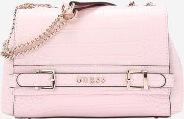 Sac bandoulière 'SESTRI' GUESS en rose : devant