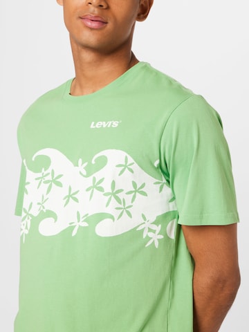 LEVI'S ® Póló 'Relaxed Fit Tee' - zöld